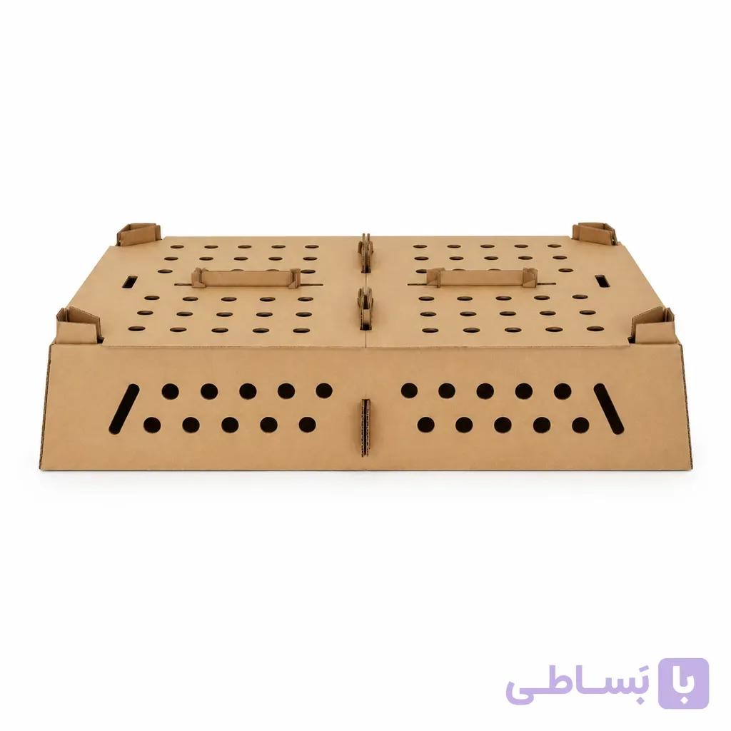 کارتن حمل |جوجه یک روزه با درب قفل‌شونده| ایمنی کامل در حمل و نقل — تصویر 1