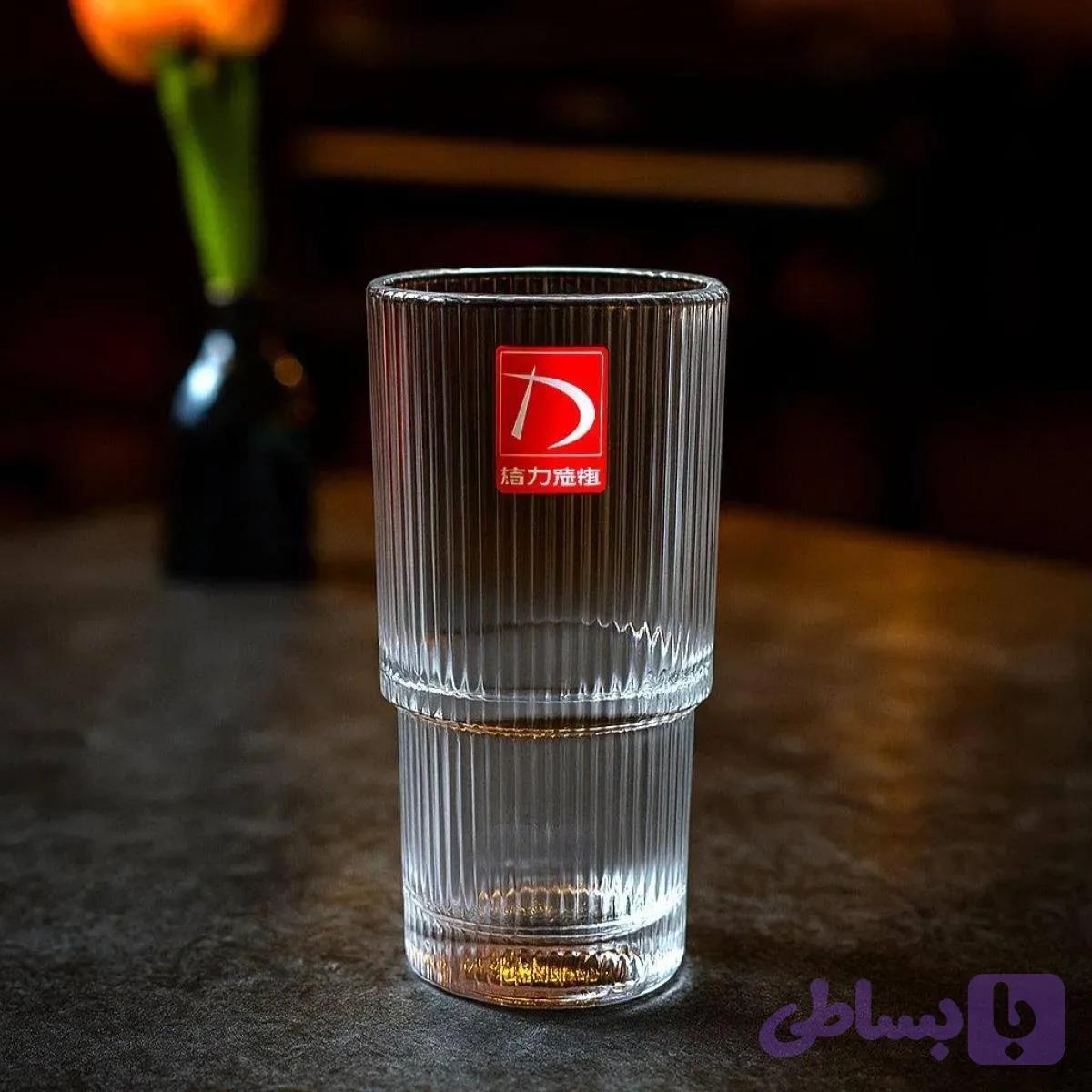 لیوان‌ دلی گلس مدل کلزیوم کد TY7510-2ست ۶ عددی