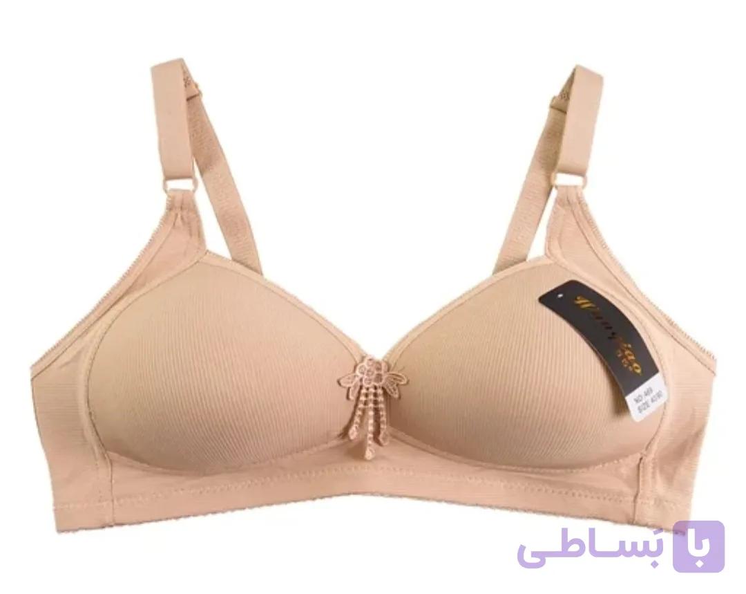 سوتین اسفنجی زنانه وارداتی سایز بزرگ کاپ B بدون فنر کد ۰۰۲