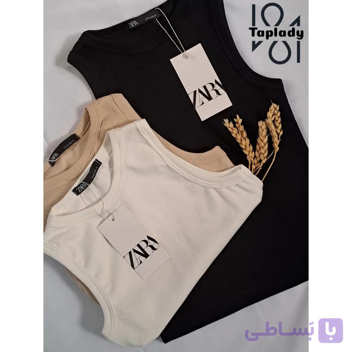 کراپ تاپ بیسیک دخترانه کبریتی یقه گرد