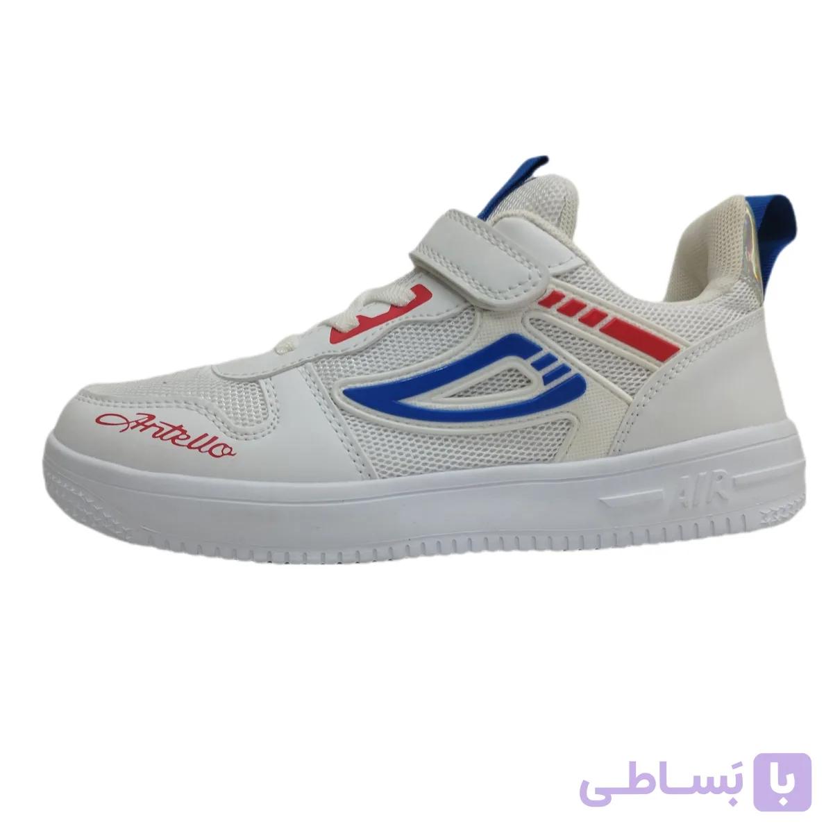 کتونی اسپرت سفید فلش ژله ای