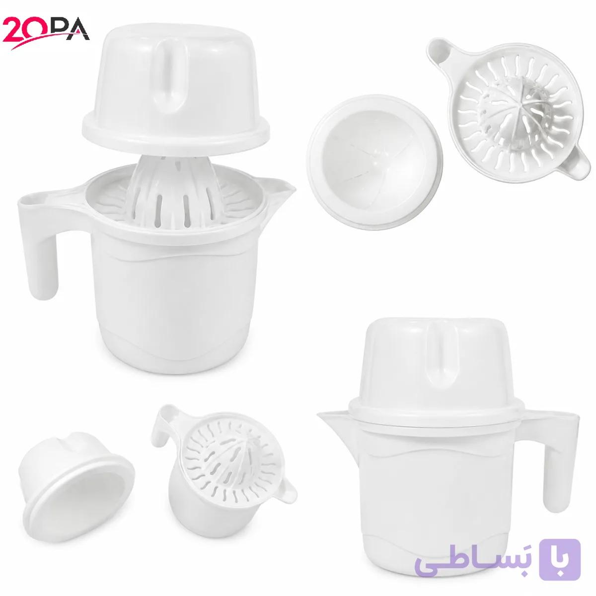 آب میوه گیر دستی رنگ سفید