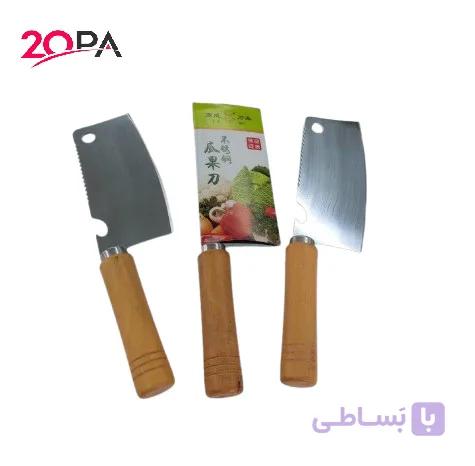 ساطور دسته چوبی چینی