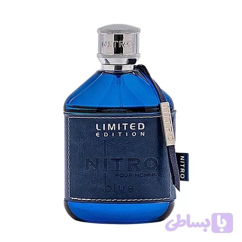 عطر ادکلن نیترو دومونت پاریس بلو(آبی) 100 میل مردانه – DUMONT PARIS NITRO POUR HOMME BLUE — تصویر 1