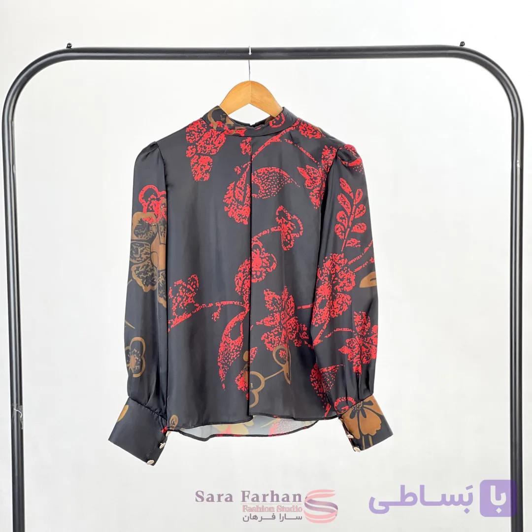 شومیز مجلسی شقایق — تصویر 1
