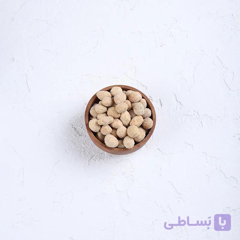 بادام زمینی روکش دار پنیری