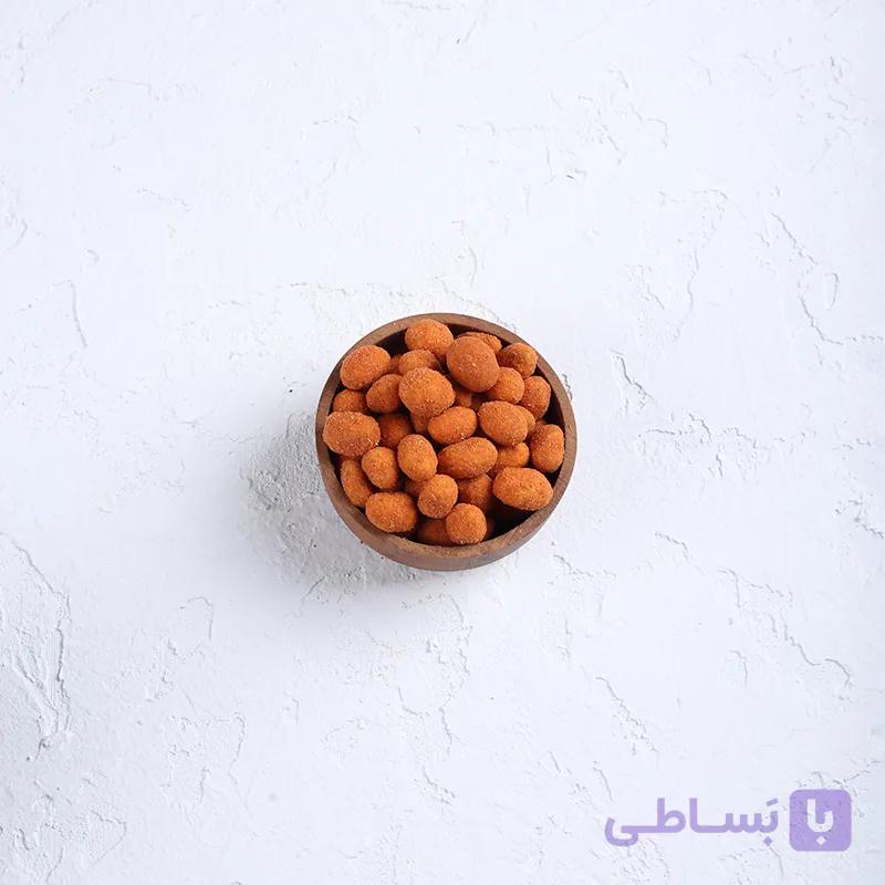 بادام زمینی روکش دار فلفلی