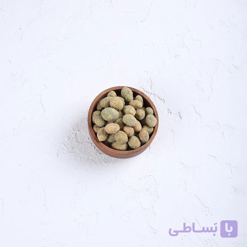 بادام زمینی روکش دار پیاز جعفری