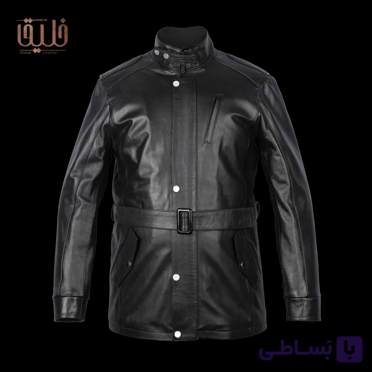 پالتو کوتاه چرم مردانه مدل K509 — تصویر 1