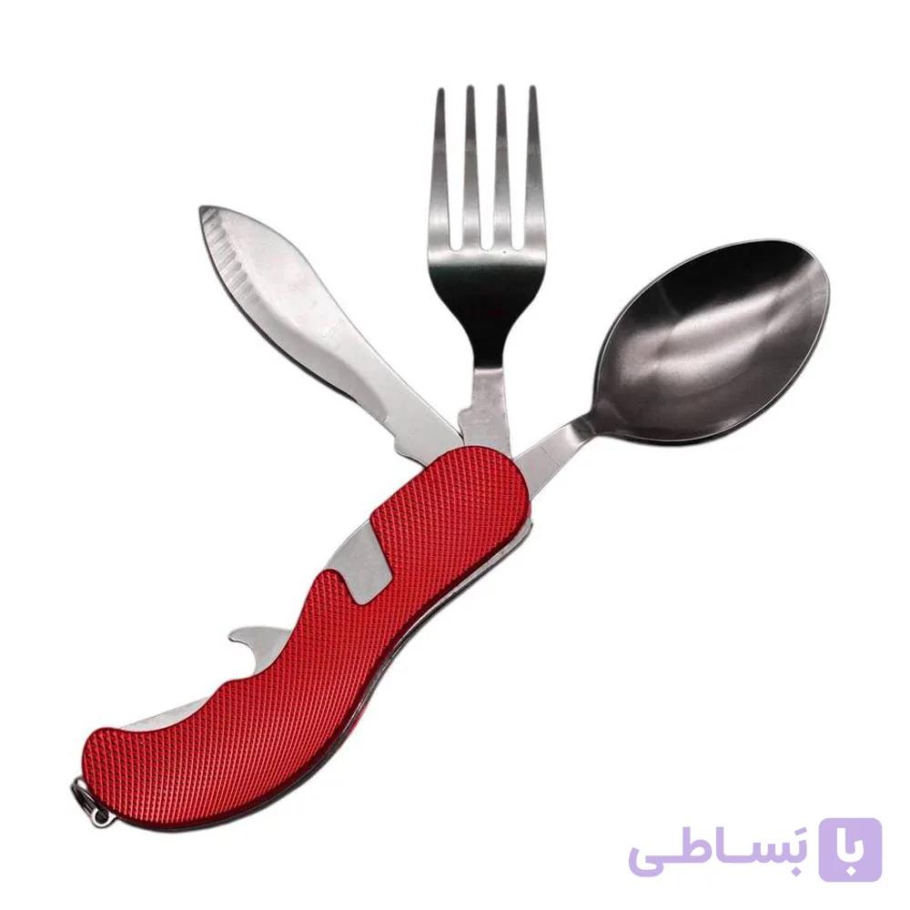 ست قاشق چنگال چهار کاره — تصویر 1
