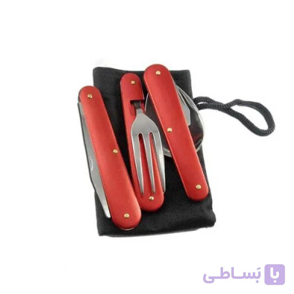 ست قاشق چنگال سه تکه — تصویر 1