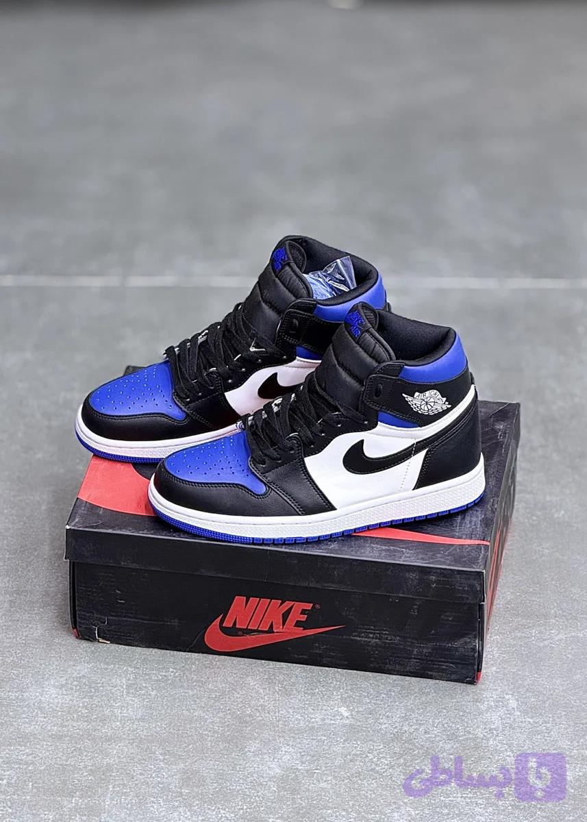 نایک جردن ساقدار رویال | NIKE JORDAN 1 HIGE ROYAL TOE — تصویر 1