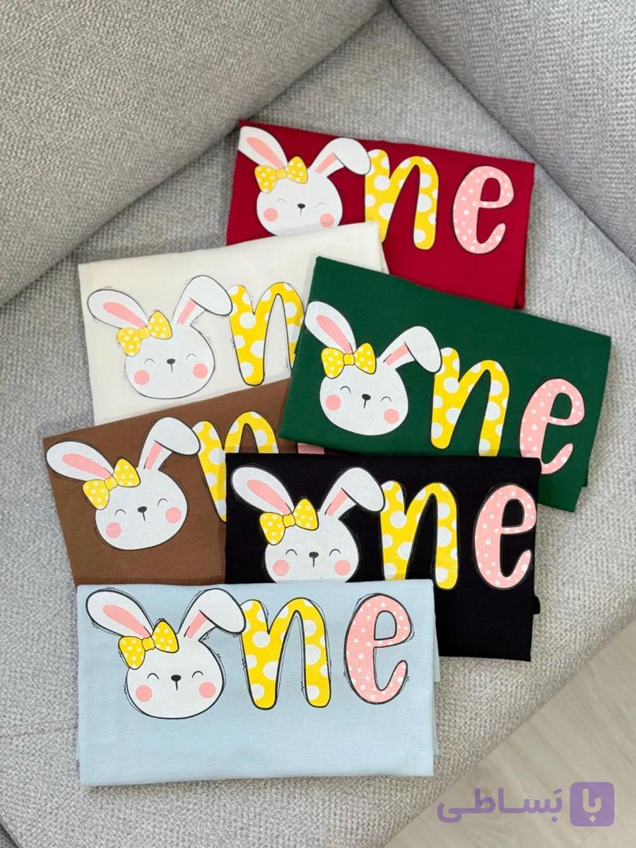 تیشرت باکسی آستین بلند One🐰 — تصویر 1
