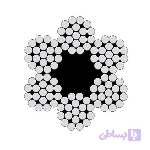 سیم بکسل حفاری مغزی کنف ۱۹×۶