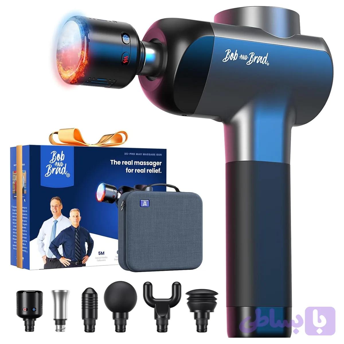 ماساژور تفنگی Bob and Brad X6 Pro Max — تصویر 1