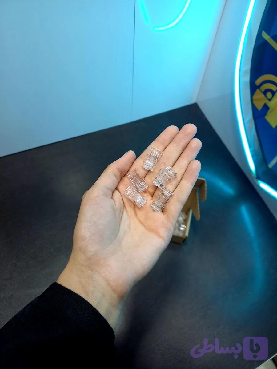 سوکت شبکه cat6utp کی دی تی درجه یک