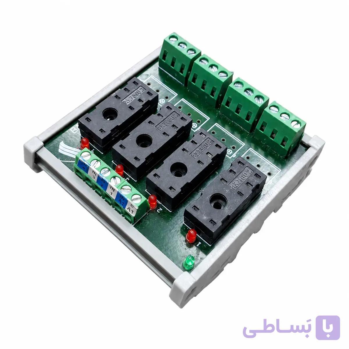 رله برد هشت کاناله 24 ولت DC مدل TH 32-35 | ماژول رله — تصویر 1