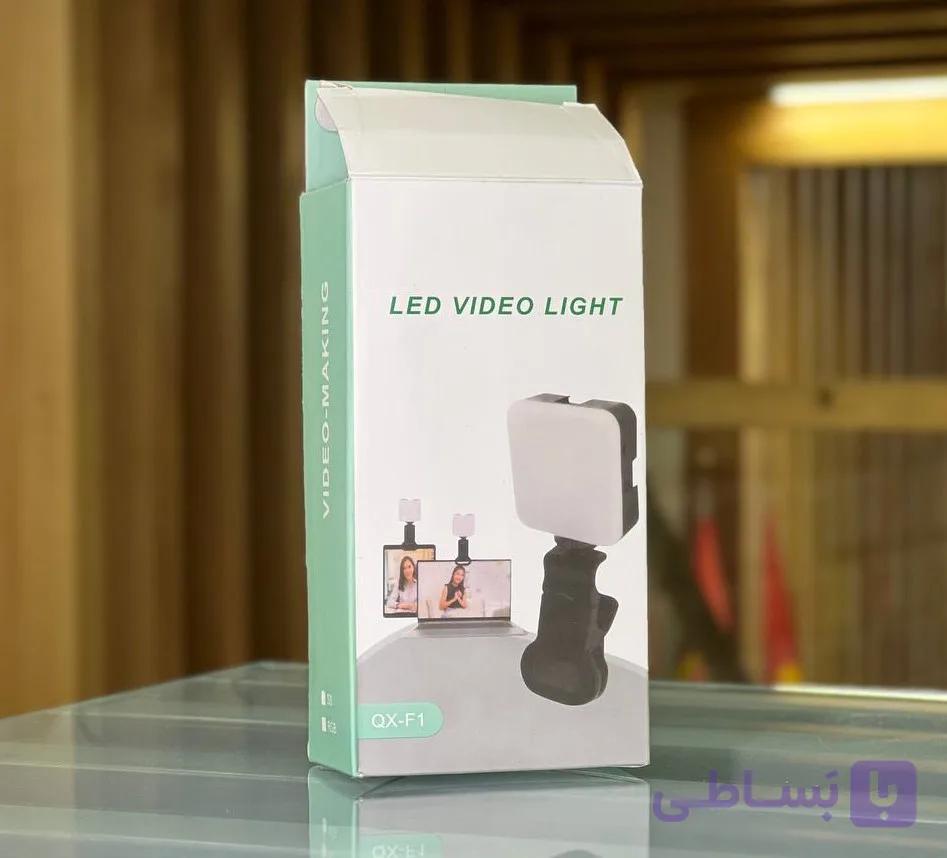 نور ثابت LED مدل QX-F1 — تصویر 1