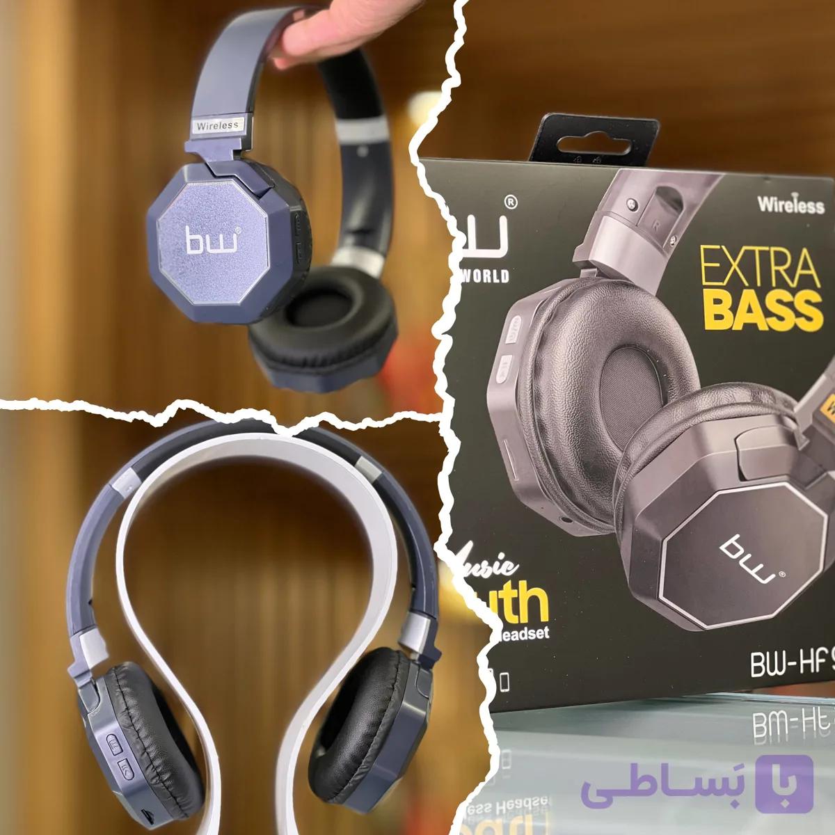 هدفون بی سیم bw مدل BW-HF9
