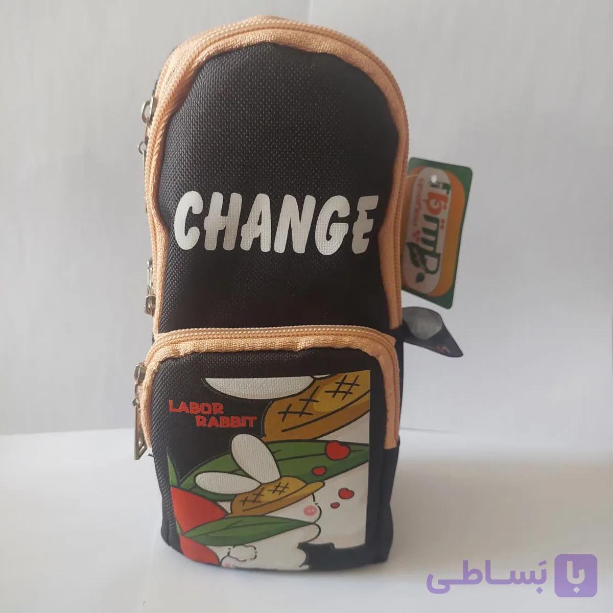 Royesh رویش جامدادی قرمز 3 زیپ (جیب) 106 — تصویر 1