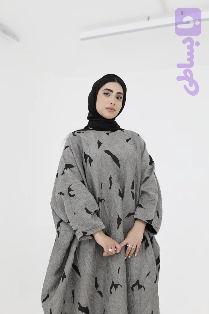 کفتان زنانه جلو بسته فری سایز