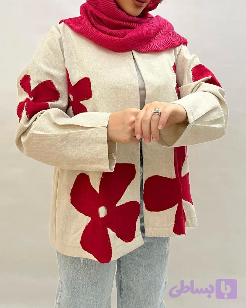 مانتو سنتی لینن بهاره