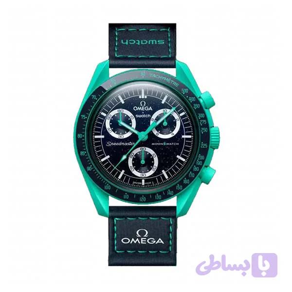 ساعت مچی مردانه swatchمدلPOLAR LIGHTS SO33L10:MISSION ON EARTH — تصویر 1