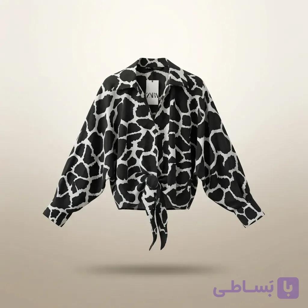 شومیز گره ای  تیارا — تصویر 1