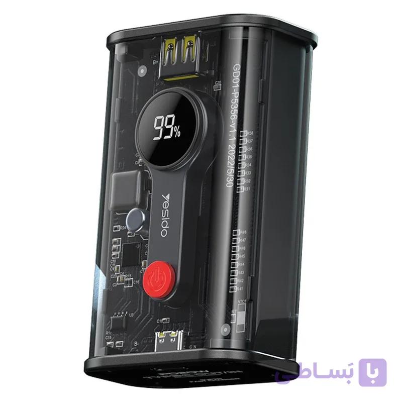 پاوربانک یسیدو مدل YP-35 ظرفیت 10000 میلی آمپر ساعت — تصویر 1