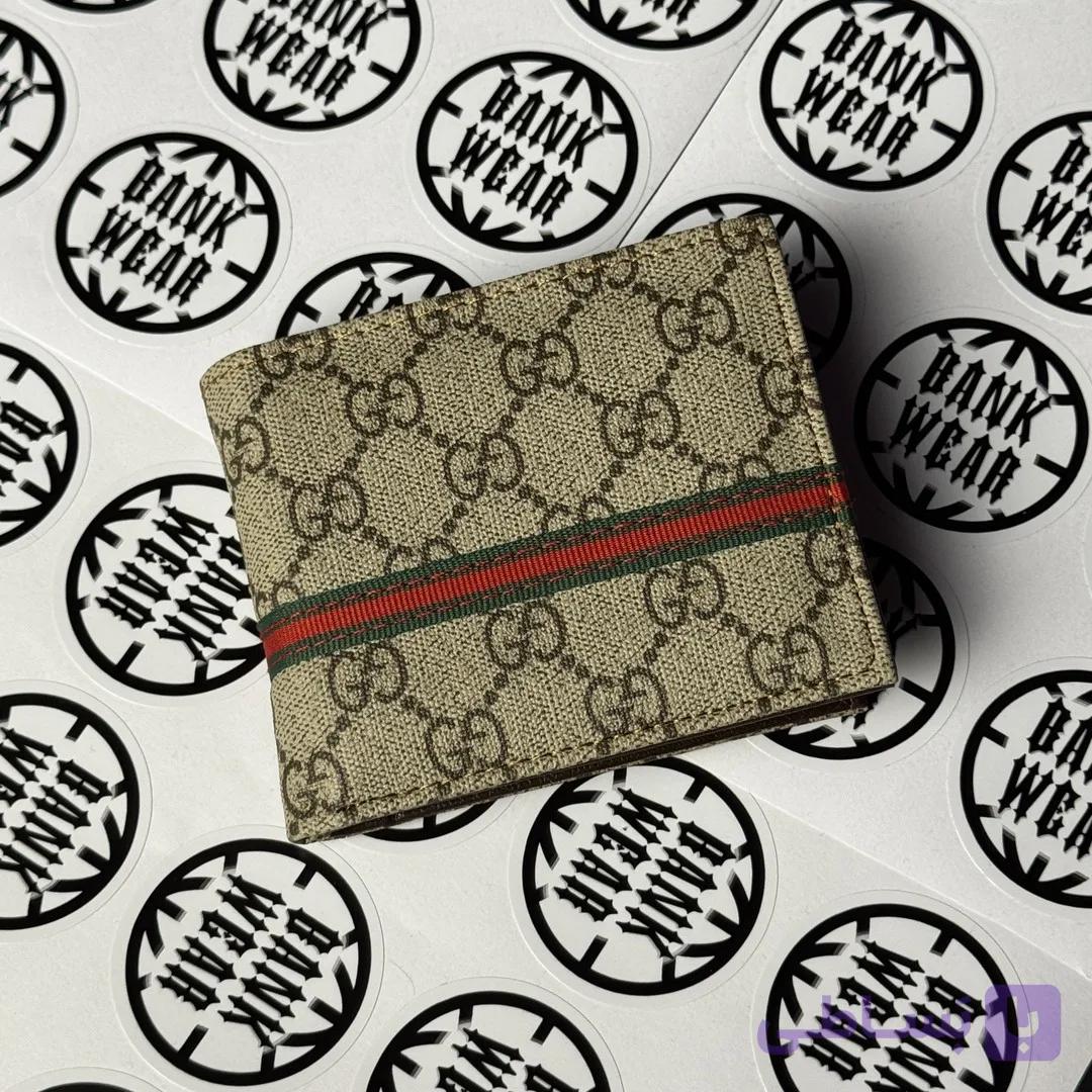 کیف پول گوچی – کرم GUCCI — تصویر 1