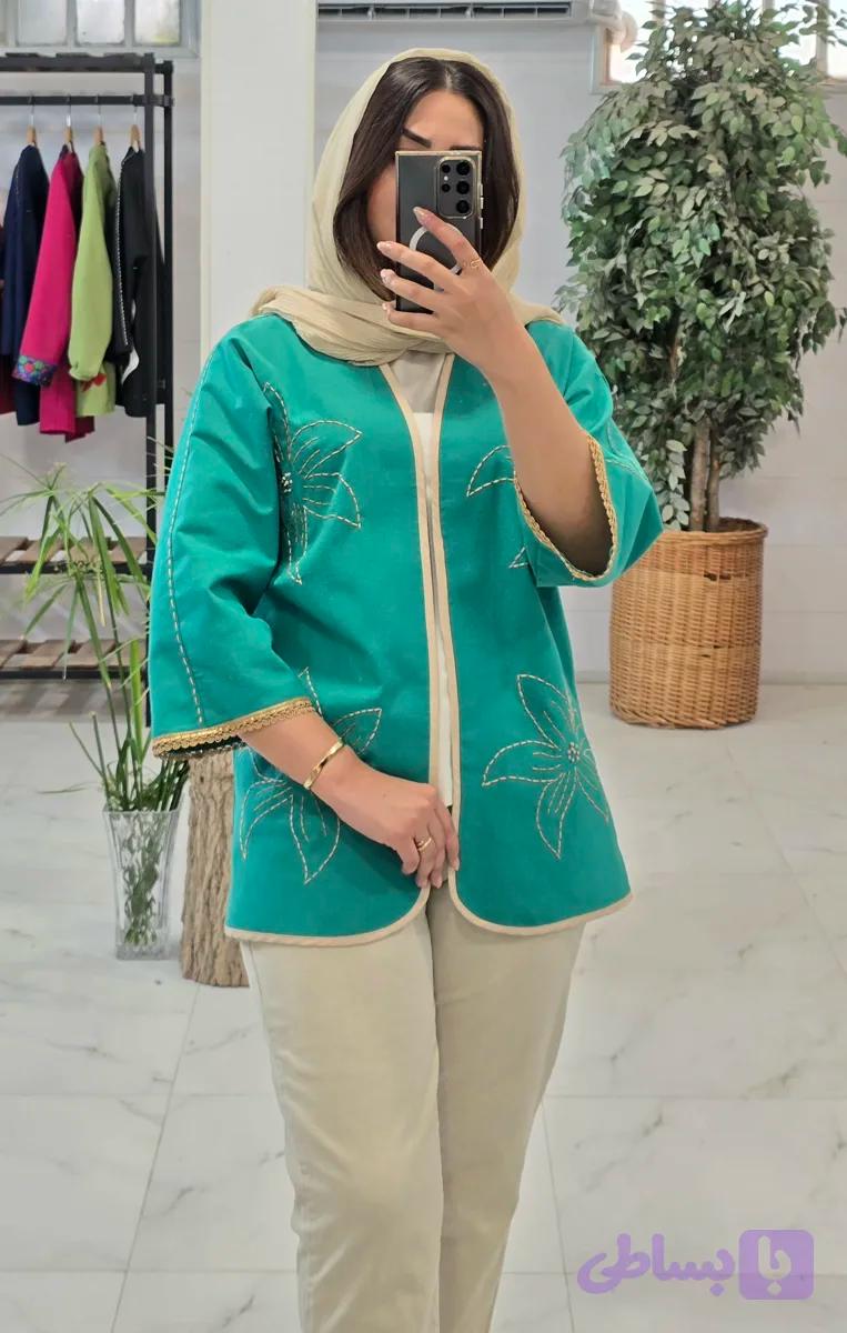 کت لینن کوکدوزی مدل ۶۱۲