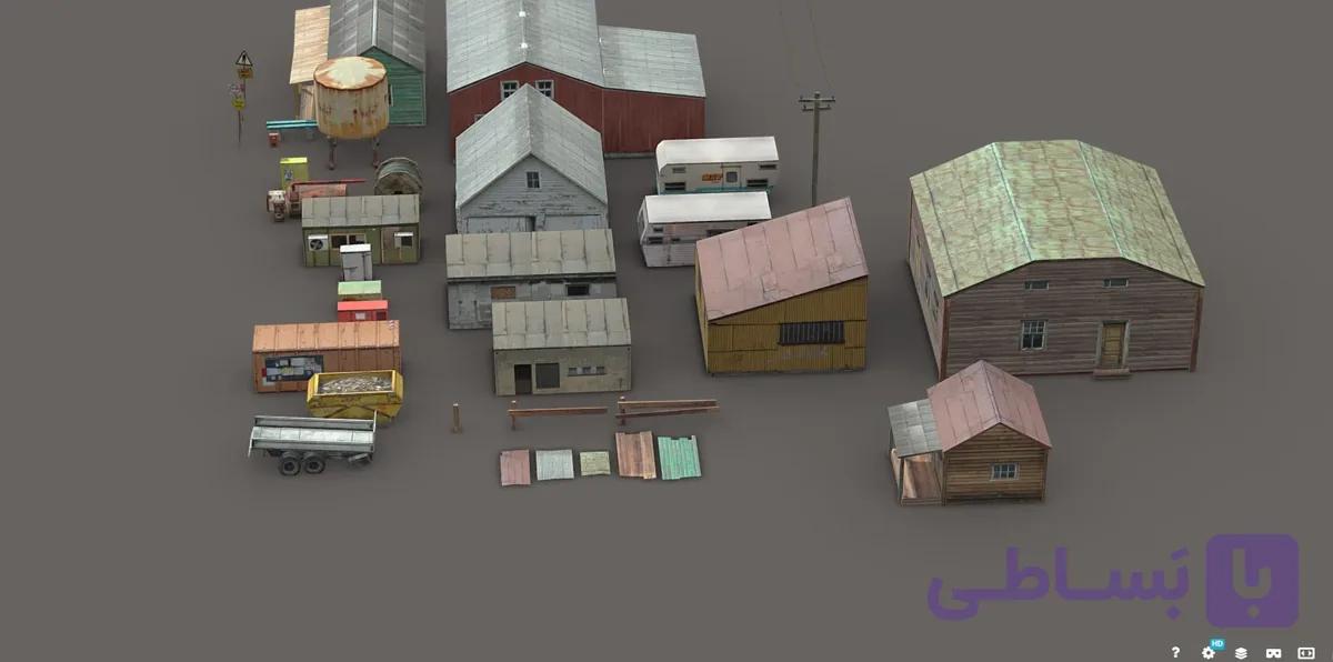 دانلود مدل سه بعدی حیوانات lowpoly (همراه با تسکچر) — تصویر 1
