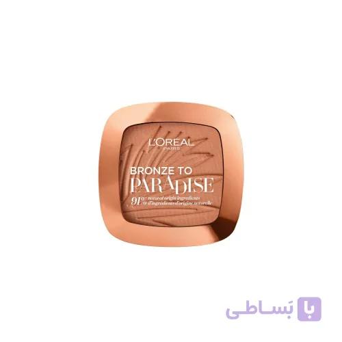 پودر برنزه‌کننده مات لورال سری اینفائیبل مدل Bronze To Paradise — تصویر 1