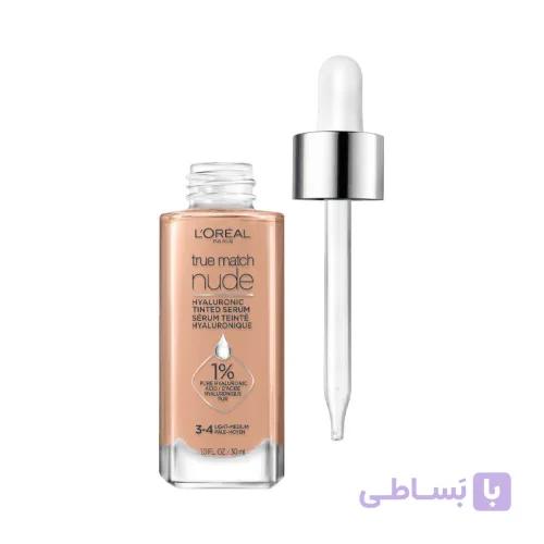 کرم‌ پودر سرمی هیالورونیک اسید لورال سری ترومچ شماره 3-2 رنگ Light — تصویر 1