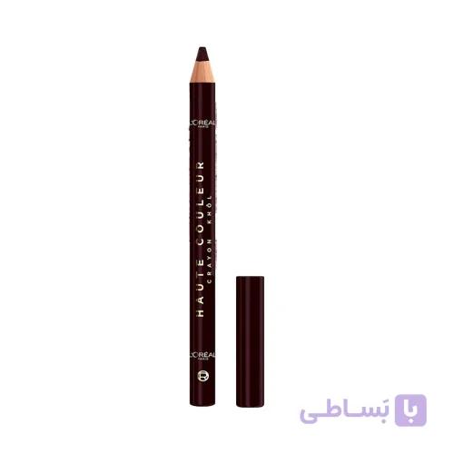 مداد چشم لورآل مدل Haute Couleur رنگ 150 Bordeaux Cashmere – زرشکی کشمیر — تصویر 1