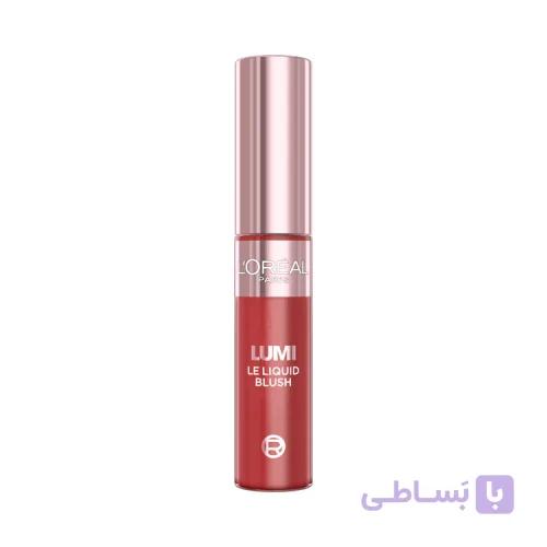 رژگونه مایع لومی لورال رنگ Worth It Medium با پیگمنت بالا و جلوه درخشان — تصویر 1