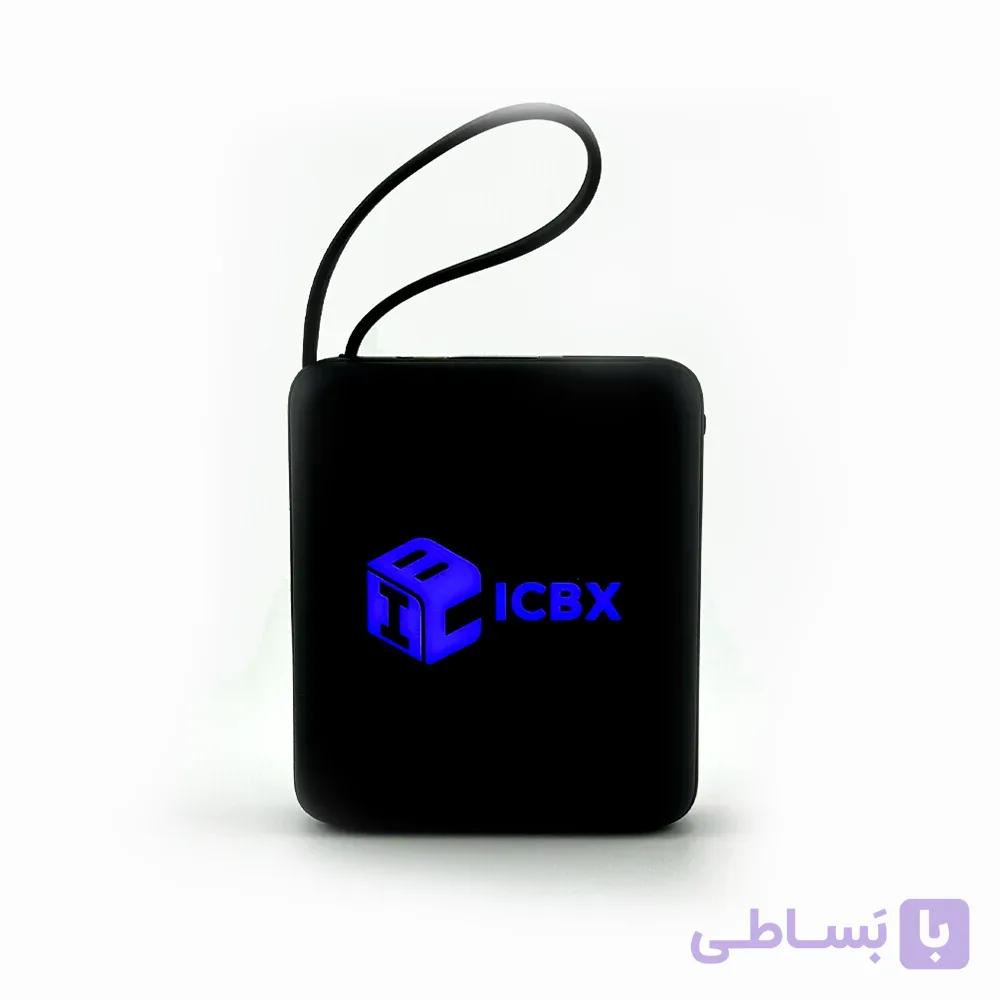 پاوربانک 10000 میلی آمپر با کابل Type-C داخلی — تصویر 1