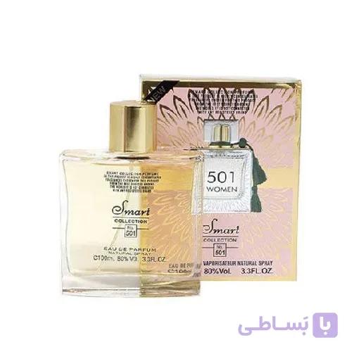 ادکلن زنانه اسمارت کالکشن 501 لالیک لامور — تصویر 1