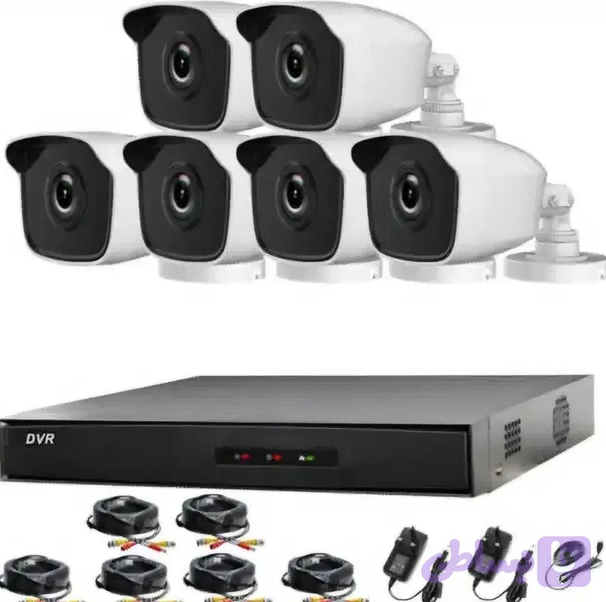 پک دوربین مداربسته 4 دوربین برند Axon