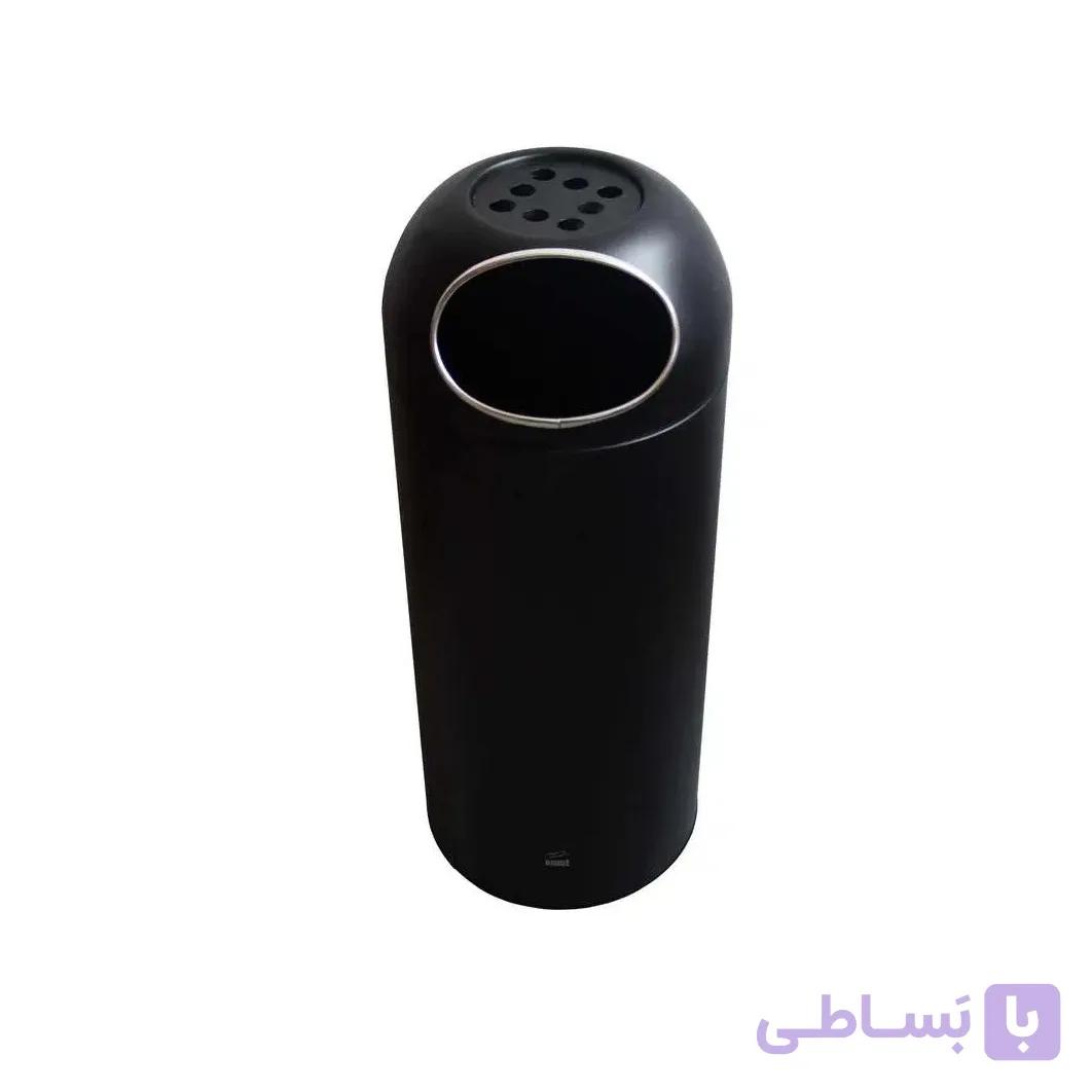 سطل زباله سالنی با درب جاسیگاری — تصویر 1