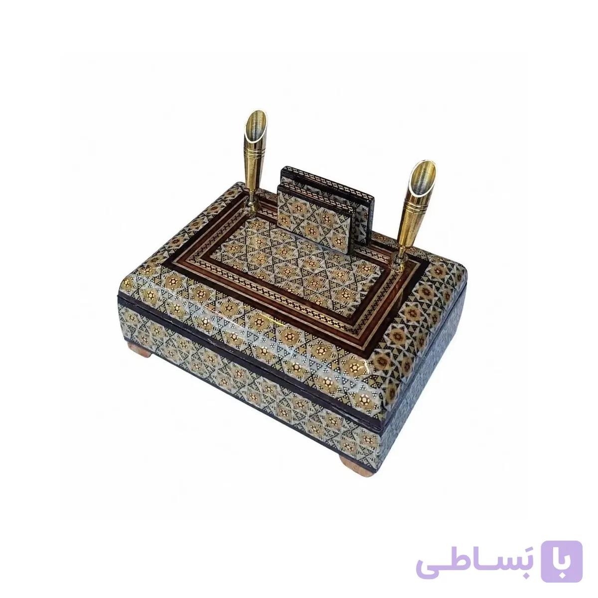 جاقلمی خاتم کاری کد kh03 + هدیه — تصویر 1