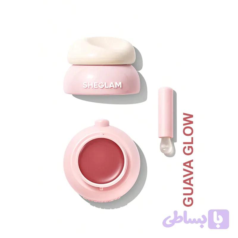 روغن لب شیگلم مدل Jelly Wow رنگ GUAVA GLOW ‌
