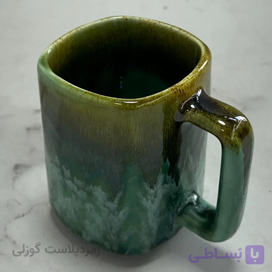 لیوان سرامیکی شره ای بزرگ — تصویر 1