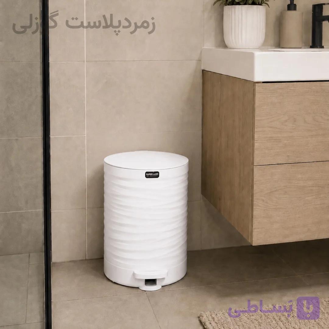 سطل پدالی 15 لیتری امپریال — تصویر 1