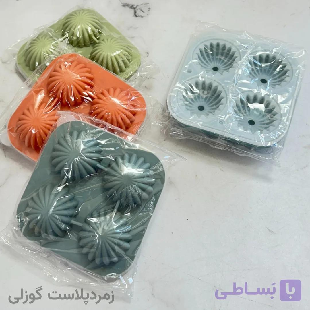 قالب یخ سیلیکونی توپی — تصویر 1