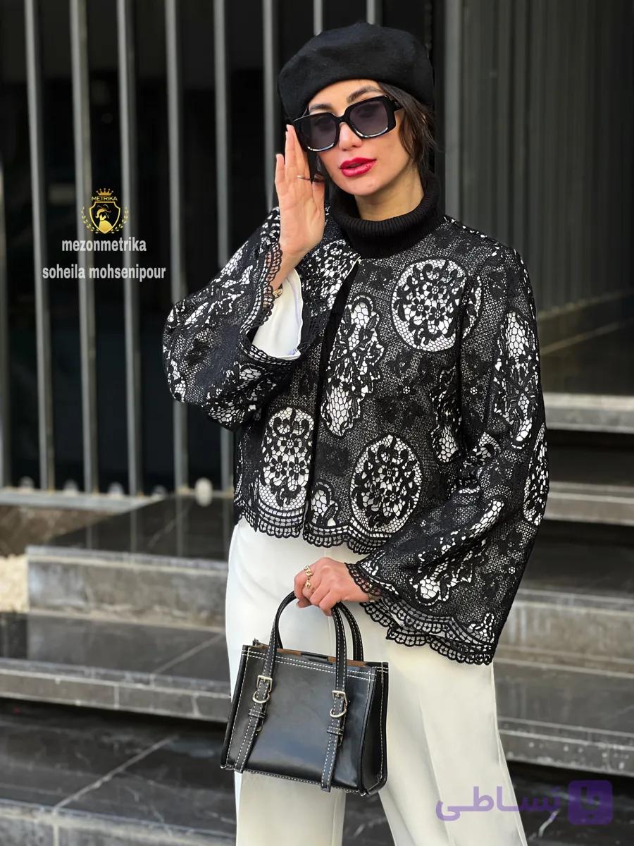 مانتو زنانه کتی تورآستردار کد9