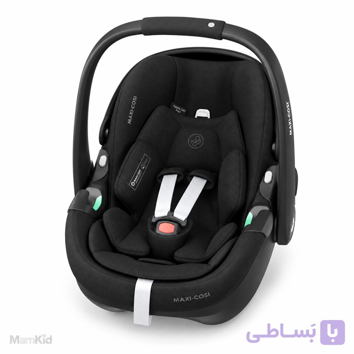 کریر نوزاد برند مکسی‌کوزی مدل maxi-cosi-pebble-360-pro2-black — تصویر 1