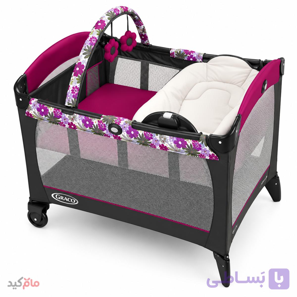 تخت و پارک نوزاد گراکو مدل Portia Reversible Napper & Changer — تصویر 1
