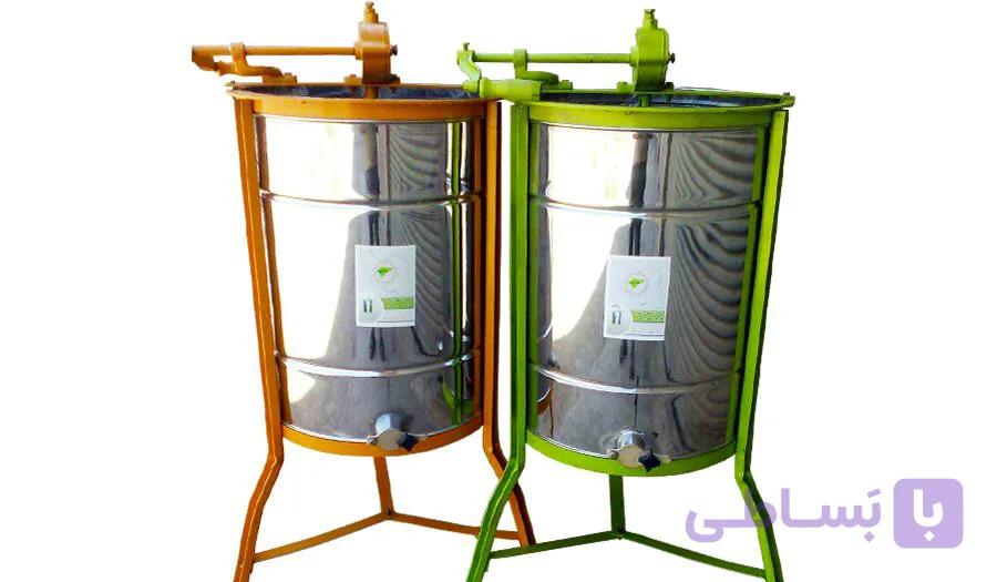 اکستراکتور دستی 6 قاب استیل درجه 1 — تصویر 1