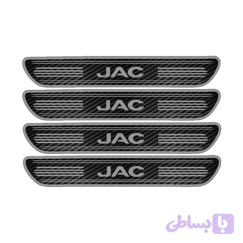 برچسب پارکابی خودرو رادیانس مدل کربن کد J22 مناسب برای Jac بسته 4 عددی